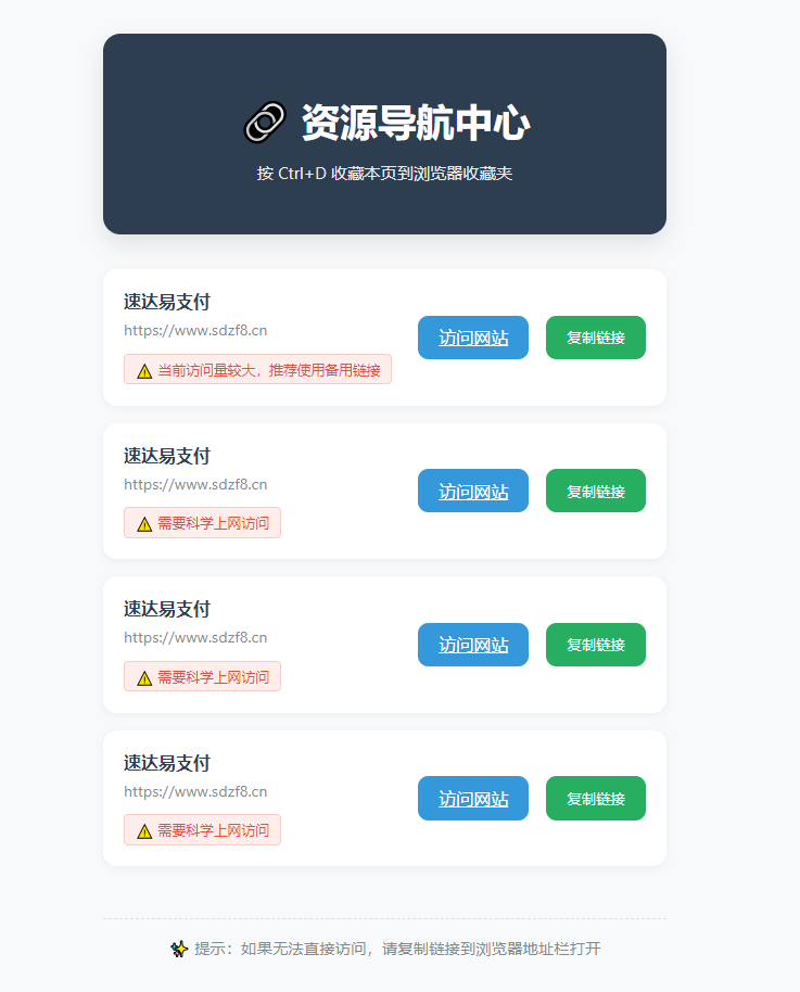 2025年HTML发布页原创源码